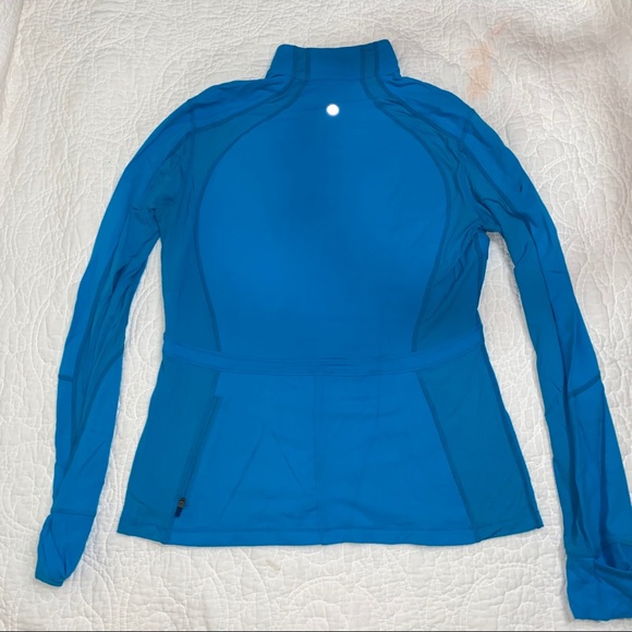 LULULEMON ATHLETICA Women Blue Half Zip - Picture 3 of 7